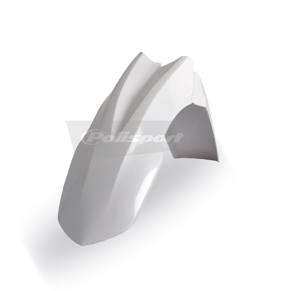 Polisport Plastic White Front Fender For Honda CRF 250R 2010-2013 Motocross Enduro